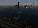 A view over the bow of a IIB