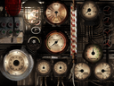 The new gauges display