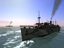 Armored civil ship